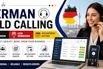 do german cold calling, lead generation and appointment setting