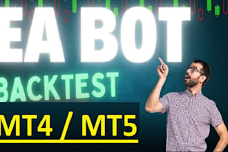 backtest trading bot and optimize ea