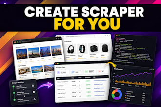 build web scraper or automation bot
