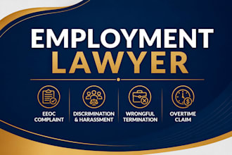 draft wrongful termination, harassment, and employment law documents
