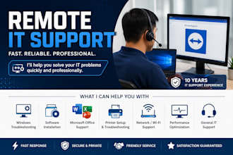 professional remote IT support and computer troubleshooting
