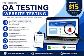 manual website testing bug reporting QA testing