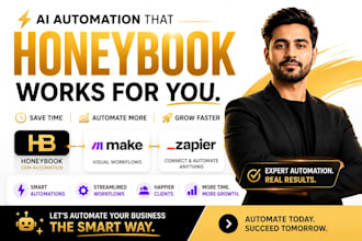 honeybook CRM automation dubsado zoho crm automation expert make automation n8n