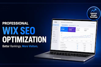 optimize your wix website for SEO and google ranking