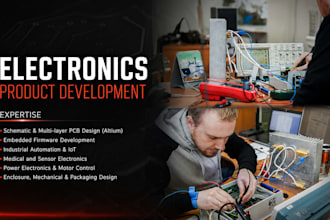 do altium pcb design, firmware, enclosure and electronics product development