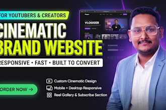 create a personal brand website