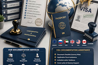 do professional documentation for international