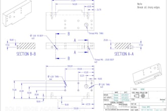 convert your sketch into a professional cad drawing using solid edge