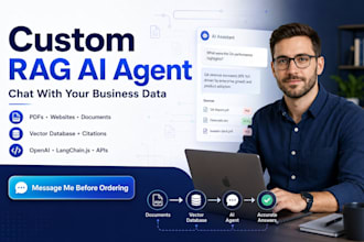 build a custom rag ai agent for your business data