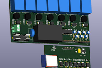 design a professional pcb layout and circuit in kicad