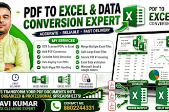 accurate document conversion to excel and word format