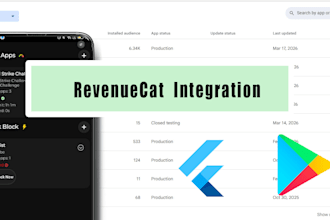 integrate revenuecat in app purchases and subscriptions in flutter app