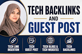 build tech backlinks via tech guest post and tech link insertion to rank blog
