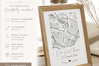 create custom maps for keepsake