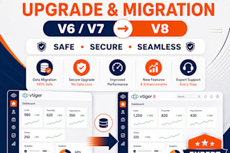 migrate your vtiger CRM from v6 and v7 to vtiger 8