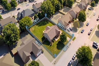 draw precise property lot lines and custom real estate maps