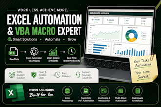automate excel tasks through vba and macro