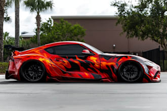 design professional car wrap, van wrap, truck wrap