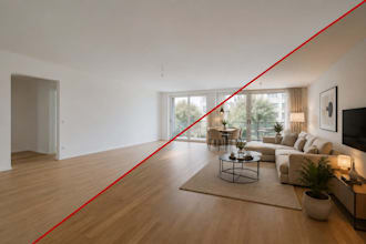 create realistic virtual staging for real estate photos