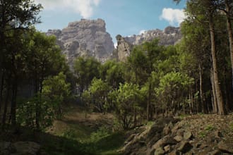 create ue5 pcg forest generation biome foliage environment blueprint system