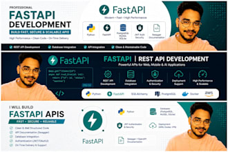 develop scalable fastapi rest apis in python