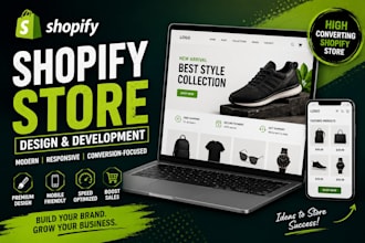 create a modern shopify store for your brand