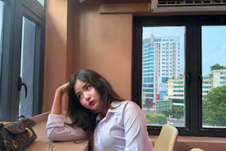 be your female model for your item or brand