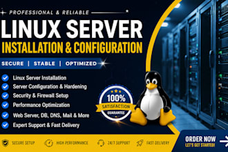 installation and configuration linux servers