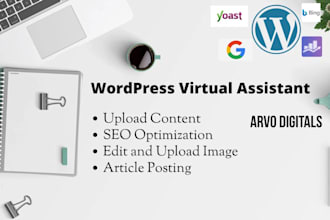 publish article on wordpress with on page seo