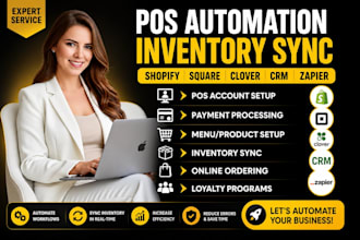 pos automation,inventory sync order workflow shopify,square,clover,CRM