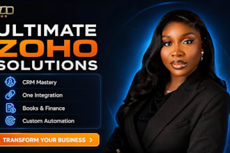 setup zoho crm, zoho campaigns, zoho sites, zoho form books, zoho desk and sites