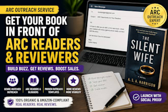connect your book with arc readers and reviewers for launch