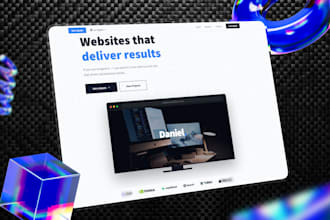 design a professional small business website