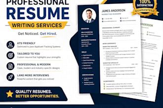 deliver a 24 hour professional resume, CV writing services