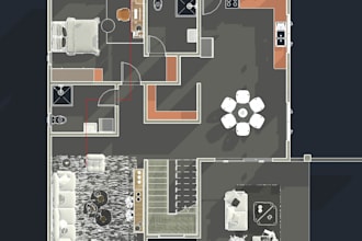 do floor plans, 3d renders
