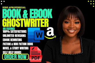 ghost write 80,000 words ebook as ghost book writer and ghost ebook writer