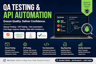 test and QA your website or app for bugs and usability