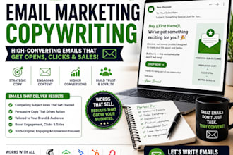 write your email marketing copywriting email campaign copy