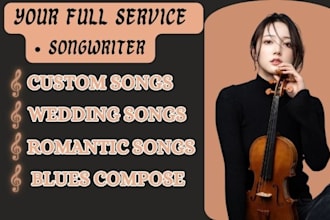 craft custom lyrics for your next music release