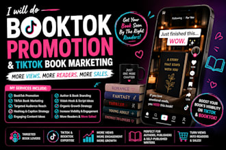 do booktok promotion and tiktok book marketing
