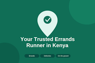 run personal errands and deliveries in kenya
