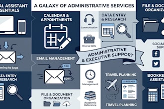 be your reliable virtual assistant for administrative tasks