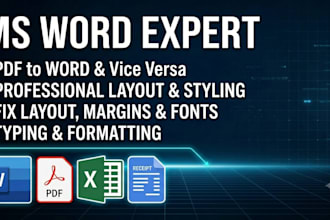 format and design ms word documents