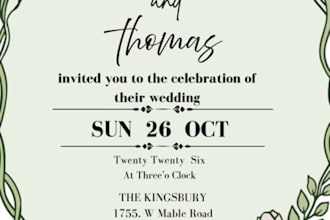 do custom and invitation cards