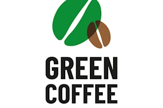 do modern coffee shop, pizza, burger, and restaurant logo