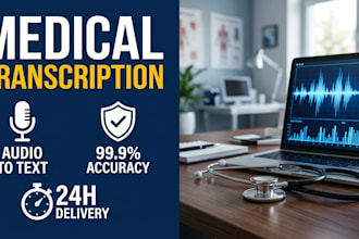 do accurate medical transcription and clinical audio to text