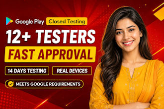 12 testers 20 testers web testers mobile app testing google play 12 testers