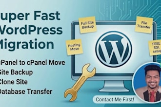 migrate transfer clone or backup wordpress website