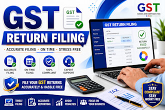 provide professional gst return filing services
