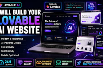 create a lovable website